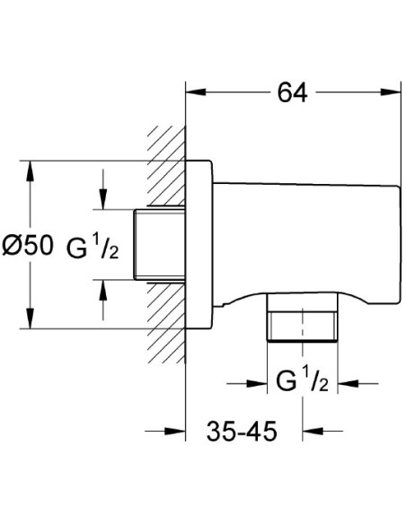 Grohe dušas izvads Rainshower 27057BE0 - 3