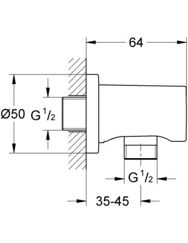 Grohe dušas izvads Rainshower 27057DC0 - 4