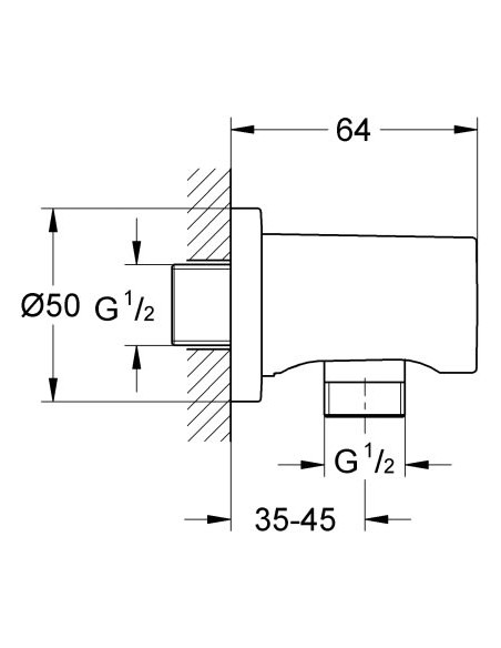 Grohe dušas izvads Rainshower 27057DC0 - 4 Grohe dušas izvads Rainshower 27057DC0 - 4