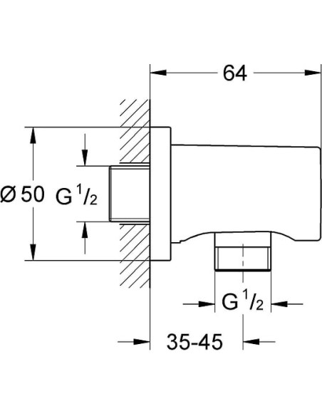 Grohe dušas izvads Rainshower 27076LS0 - 3