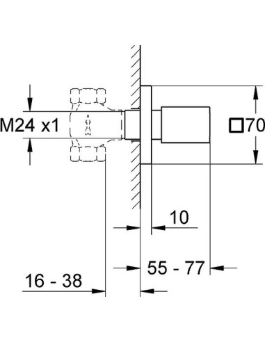 Grohe ventilis Eurocube 19910000 - 3
