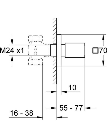 Grohe ventilis Eurocube 19910000 - 3