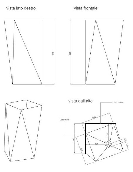 ArtCeram izlietne Sharp OSL008 - 10 ArtCeram izlietne Sharp OSL008 - 10