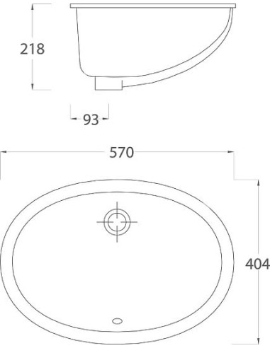 ArtCeram izlietne Diana DIL001 - 4