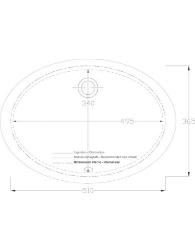 ArtCeram izlietne Diana DIL001 - 5