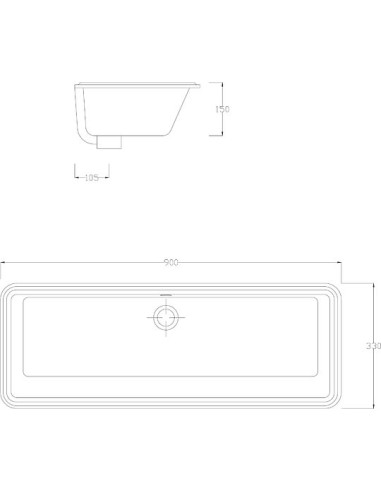 ArtCeram izlietne Gea 90 - 5