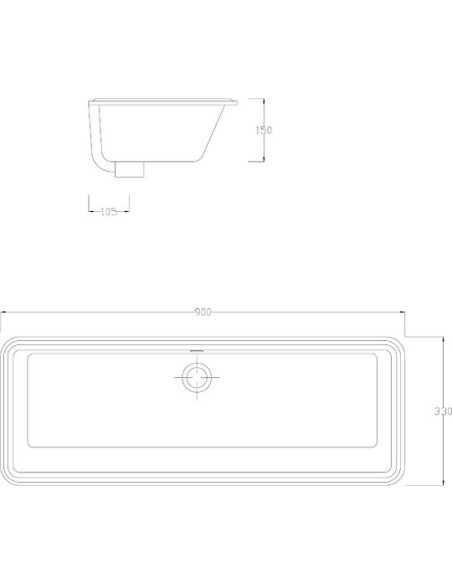 ArtCeram izlietne Gea 90 - 5