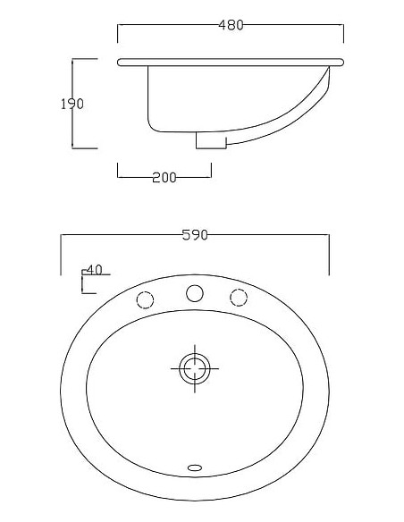 ArtCeram izlietne Eolo ELL001 - 4