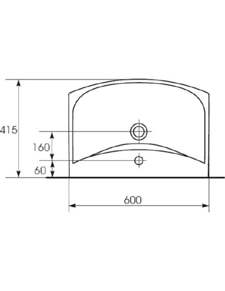 Cersanit izlietne Carina 60 - 7