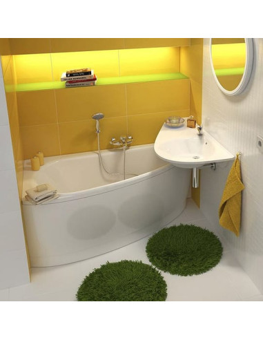 Ravak izlietne Avocado 85x45cm, Left - 4