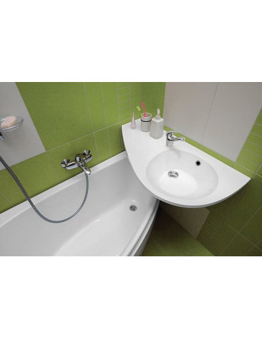 Ravak Avocado basin 85x45cm, Left - 7