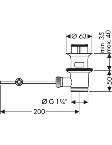 Hansgrohe bidē jaucējkrāns PuraVida 15270000