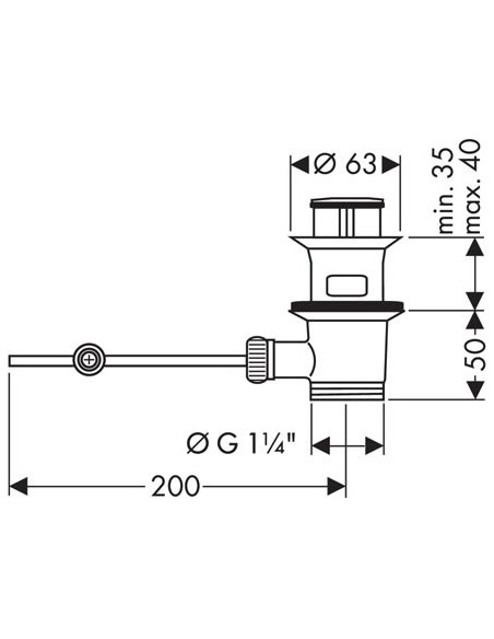 Hansgrohe bidē jaucējkrāns PuraVida 15270400