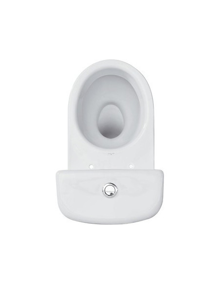 Cersanit WC kompaktpods ar vāku, horizontālais izvads MERIDA 6908 - 5 Cersanit WC kompaktpods ar vāku, horizontālais izvads MERIDA 6908 - 5