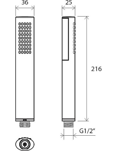 Ravak rokas duša 954.00 - 11