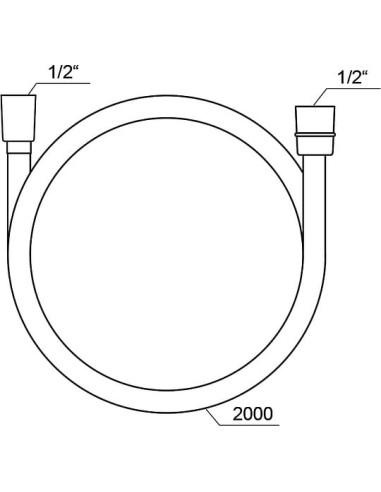 Ravak dušas šļūtene SatinFlex 913.02 - 9