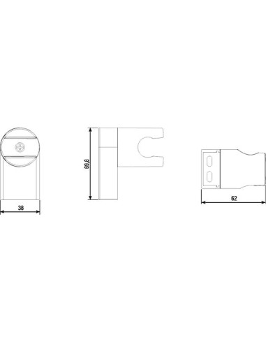 Ravak dušas tūrētājs Chrome 611.00 - 7