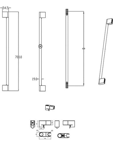 Ravak dušas stienis Chrome 974.00 - 5