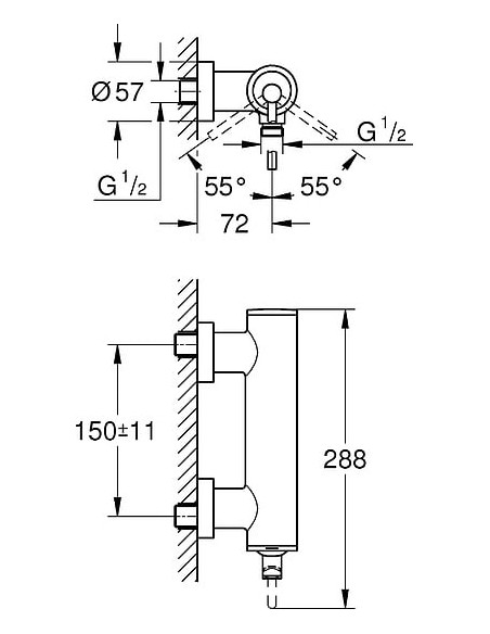 Grohe dušas jaucējkrāns Atrio New 32650DC3 - 3