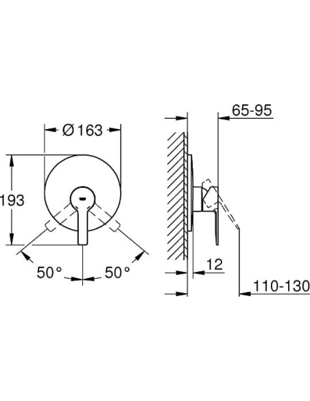 Grohe dušas jaucējkrāns Lineare New 19296DC1 - 3
