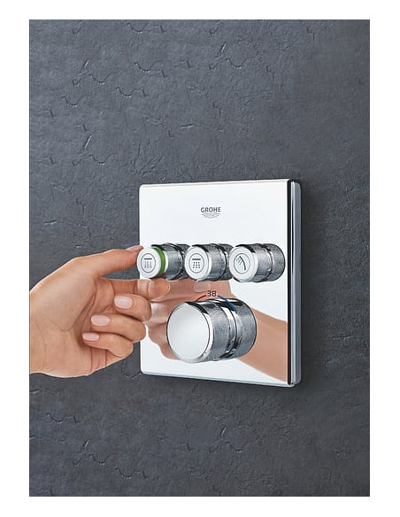 Grohe termostata jaucējkrāns dušai Grohtherm SmartControl 29126000 - 6 Grohe termostata jaucējkrāns dušai Grohtherm SmartControl 29126000 - 6