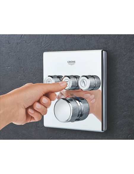 Grohe termostata jaucējkrāns dušai Grohtherm SmartControl 29126000 - 8 Grohe termostata jaucējkrāns dušai Grohtherm SmartControl 29126000 - 8