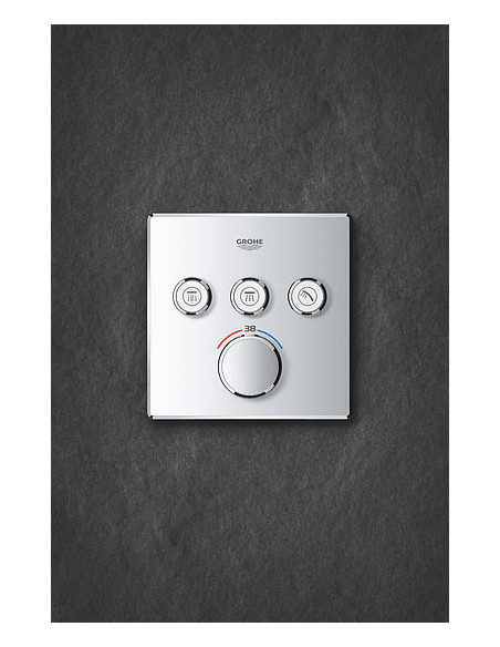 Grohe termostata jaucējkrāns dušai Grohtherm SmartControl 29126000 - 12 Grohe termostata jaucējkrāns dušai Grohtherm SmartControl 29126000 - 12