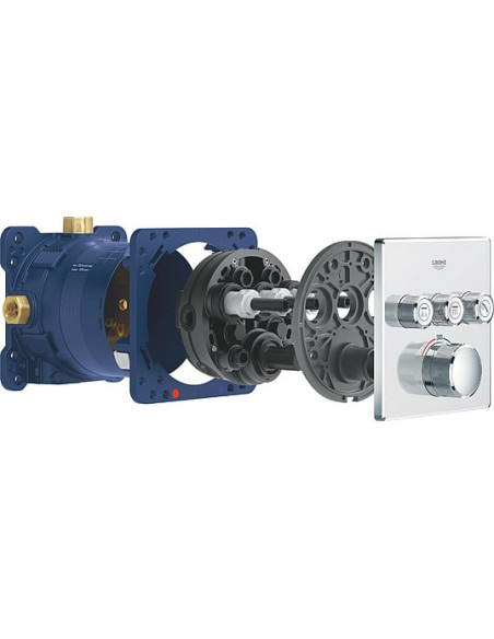 Grohe termostata jaucējkrāns dušai Grohtherm SmartControl 29126000 - 15 Grohe termostata jaucējkrāns dušai Grohtherm SmartControl 29126000 - 15