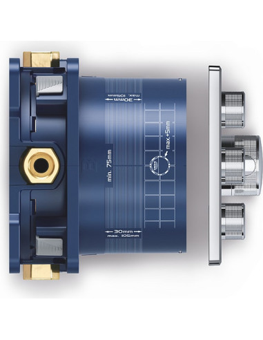 Grohe termostata jaucējkrāns dušai Grohtherm SmartControl 29126000 - 16