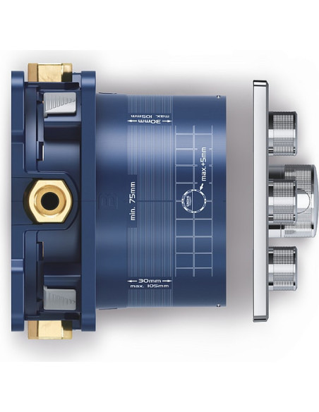 Grohe termostata jaucējkrāns dušai Grohtherm SmartControl 29126000 - 16 Grohe termostata jaucējkrāns dušai Grohtherm SmartControl 29126000 - 16