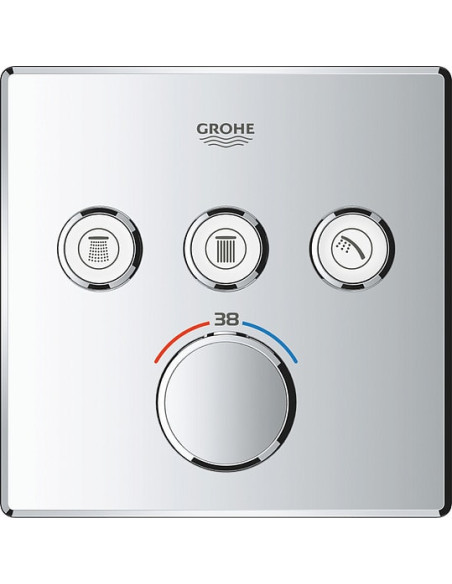 Grohe termostata jaucējkrāns dušai Grohtherm SmartControl 29126000 - 18 Grohe termostata jaucējkrāns dušai Grohtherm SmartControl 29126000 - 18