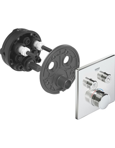 Grohe termostata jaucējkrāns dušai Grohtherm SmartControl 29124000 - 6