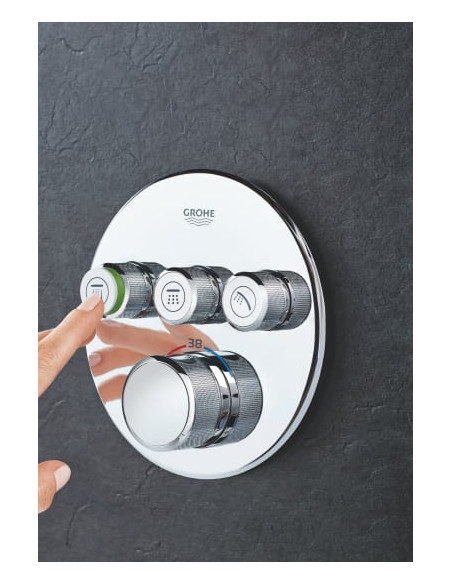Grohe termostata jaucējkrāns dušai Grohtherm SmartControl 29121000 - 7 Grohe termostata jaucējkrāns dušai Grohtherm SmartControl 29121000 - 7