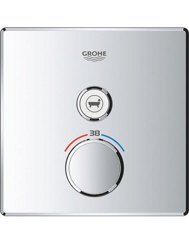 Grohe termostata jaucējkrāns dušai Grohtherm SmartControl 29123000 - 6