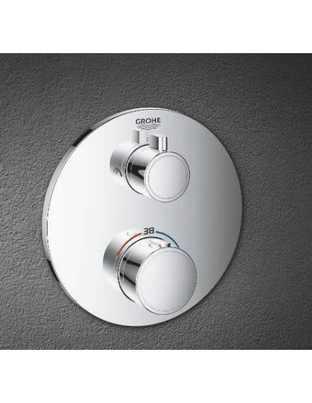 Grohe termostata jaucējkrāns dušai Grohtherm 24076000 - 3