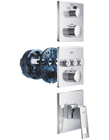 Grohe termostata jaucējkrāns dušai Grohtherm 24079000 - 4