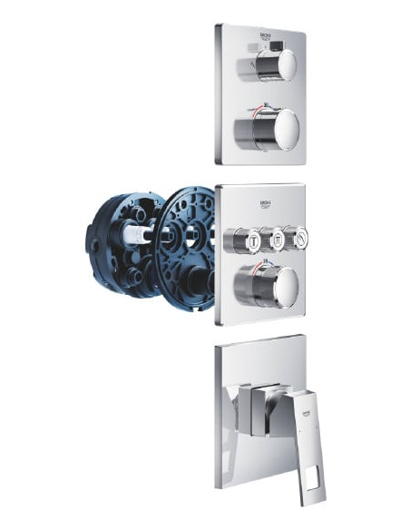 Grohe termostata jaucējkrāns dušai Grohtherm 24079000 - 4 Grohe termostata jaucējkrāns dušai Grohtherm 24079000 - 4