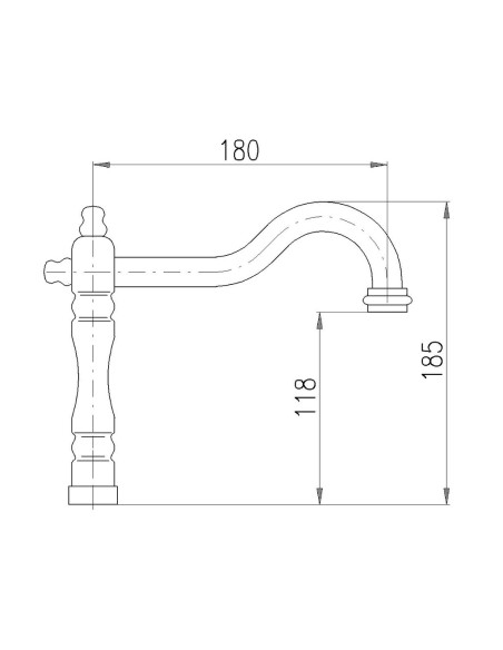 RETRO - Barva stará mosaz
