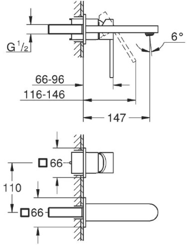 Grohe izlietnes jaucējkrāns Plus 29303003 - 5