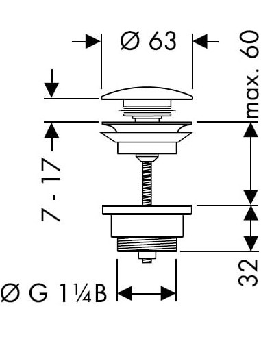 Hansgrohe izlietnes jaucējkrāns PuraVida 15075000