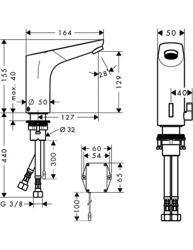 Hansgrohe izlietnes jaucējkrāns Focus 31171000