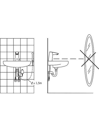 Oras izlietnes jaucējkrāns Cubista 2816F