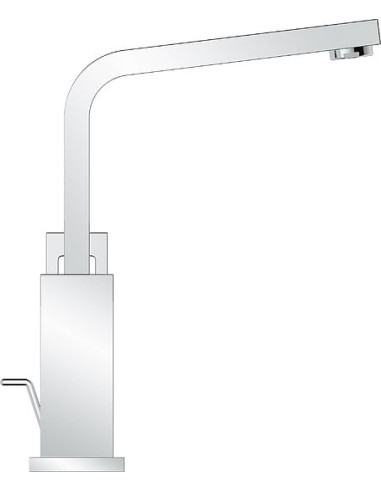 Grohe izlietnes jaucējkrāns Eurocube 2313500E - 8
