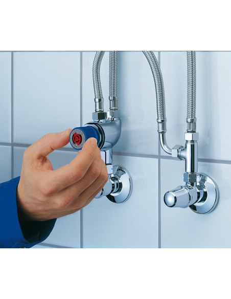 Grohe termostata jaucējkrāns izlietnei Grohtherm Micro 34487000 - 7 Grohe termostata jaucējkrāns izlietnei Grohtherm Micro 34487000 - 7