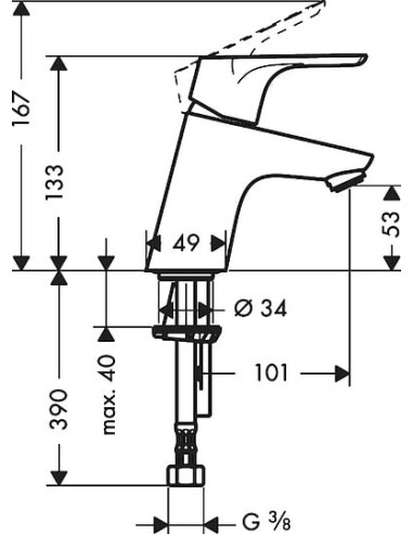 Hansgrohe krāns Focus 31130000