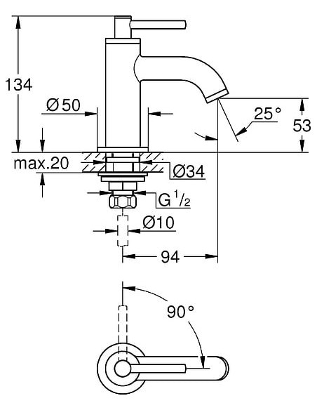 Grohe krāns Atrio New 20021003 - 3
