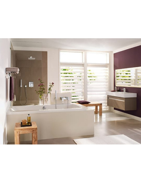 Grohe jaucējkrāns vannai ar dušu Eurocube 19896000 - 6 Grohe jaucējkrāns vannai ar dušu Eurocube 19896000 - 6