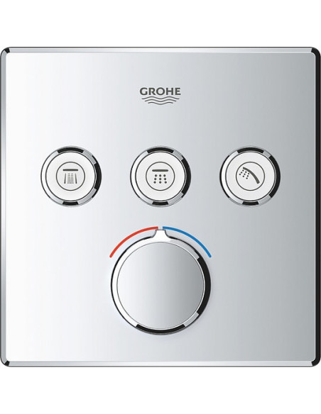 Grohe jaucējkrāns vannai ar dušu Grohtherm SmartControl 29149000 - 4