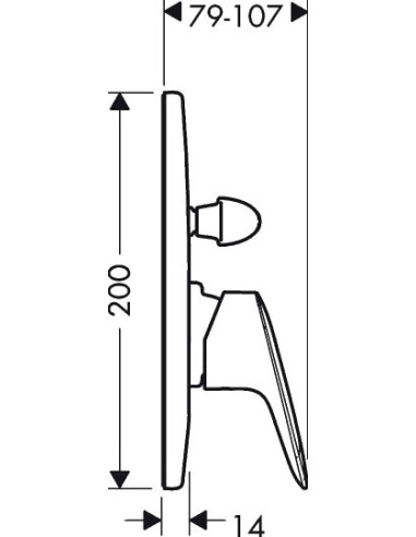 Hansgrohe jaucējkrāns vannai ar dušu Logis...