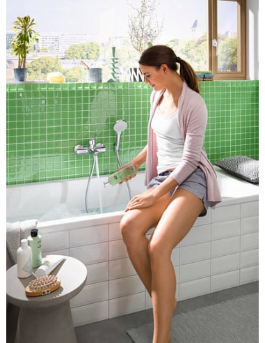 Hansgrohe jaucējkrāns vannai ar dušu Novus Loop...